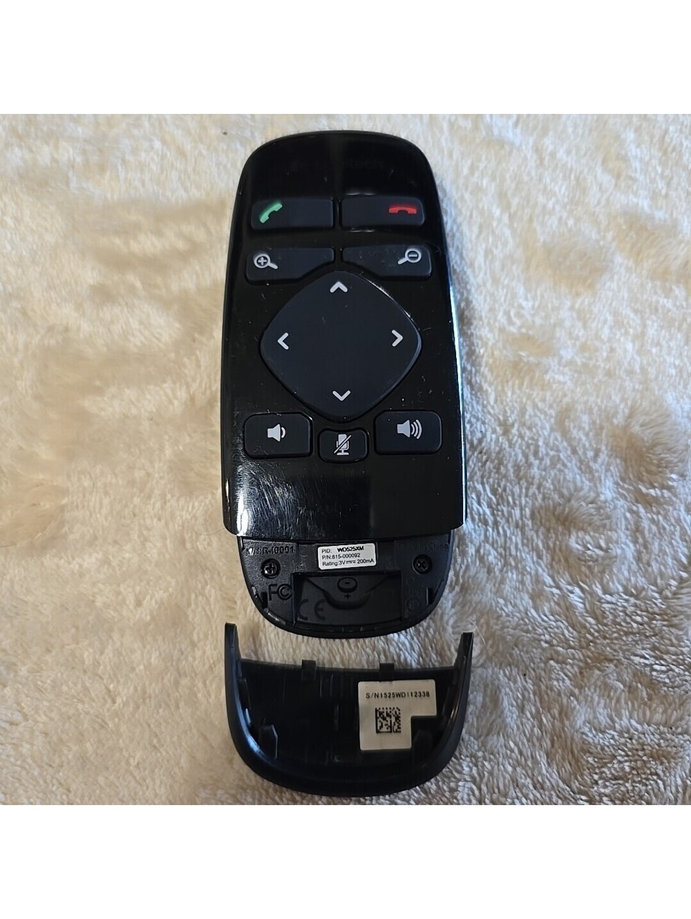 Logitech R-10001 Original Desktop Video Remote Control - Picture 2 of 5